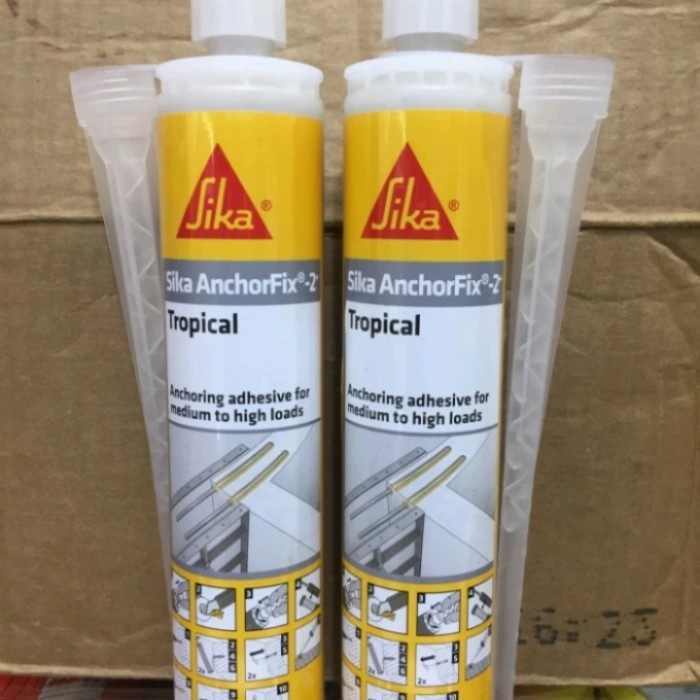 Ready sika anchorfix 2 LEM angcur besi ke beton.300ml