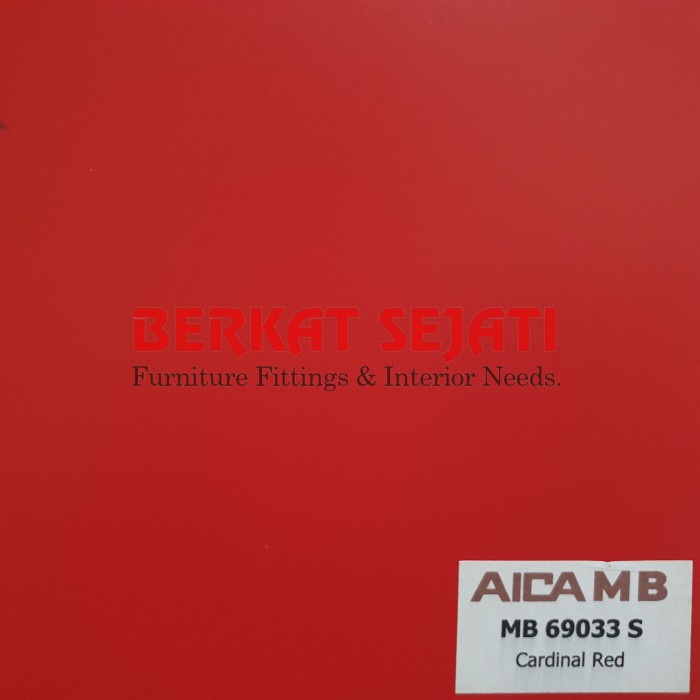 Ready AICA HPL AICA MB 69033 S - CARDINAL RED MERAH - SOLID