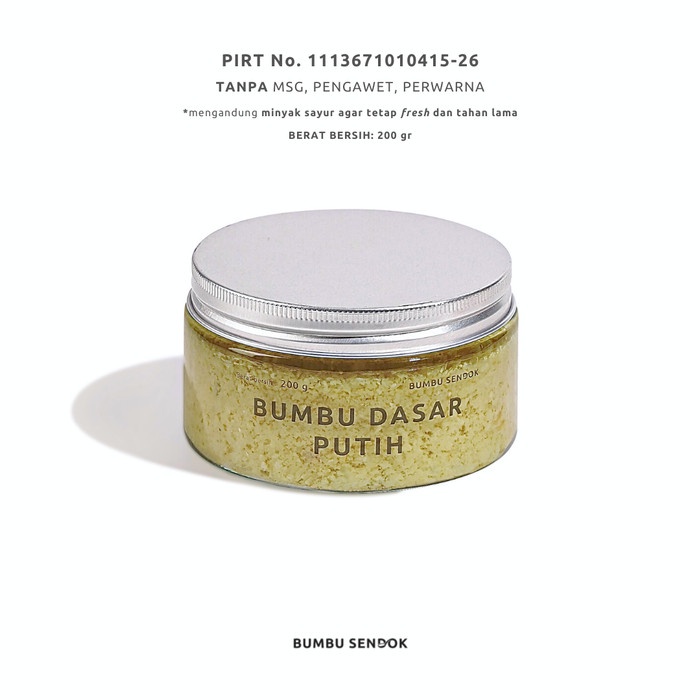 

Terbaru Bumbu Sendok Bumbu Dasar Putih 200G Promo Terlaris