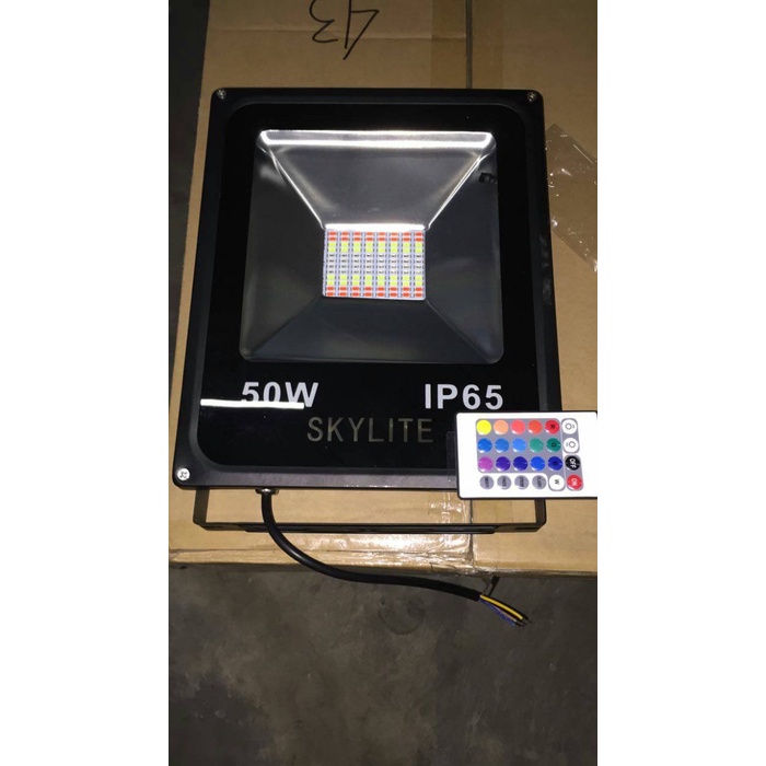 [New] Lampu Sorot Led Rgb 50W Flood Light Berkualitas