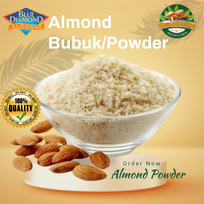 

Sale!! Tepung Almond / Almond Bubuk / Almond Flour 1 kilogram