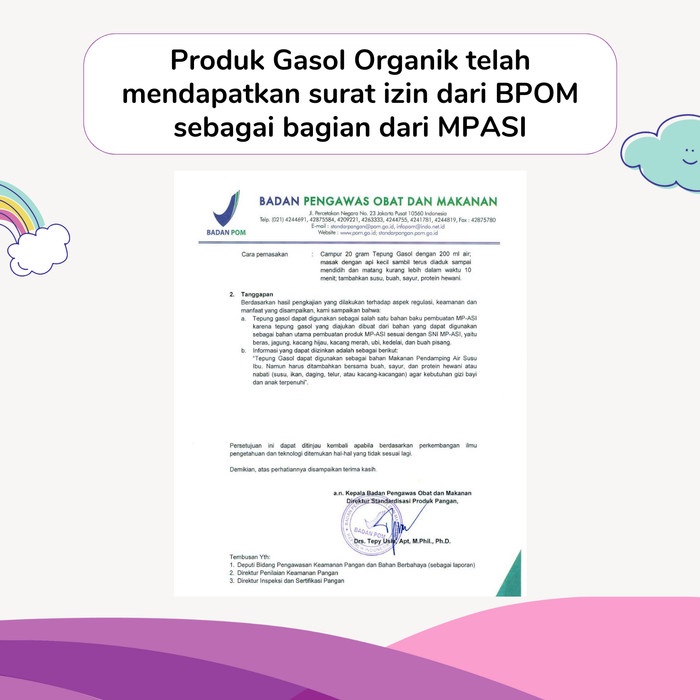 

Tepung Putih Organik Makanan Bayi Mpasi 200Gr X 2