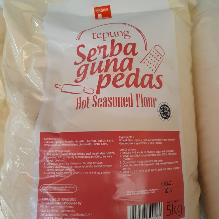 

Bettifer Choice L Tepung Serbaguna 5Kg-Tepung 5000G-Seasoned Flour-Grosir-Murah