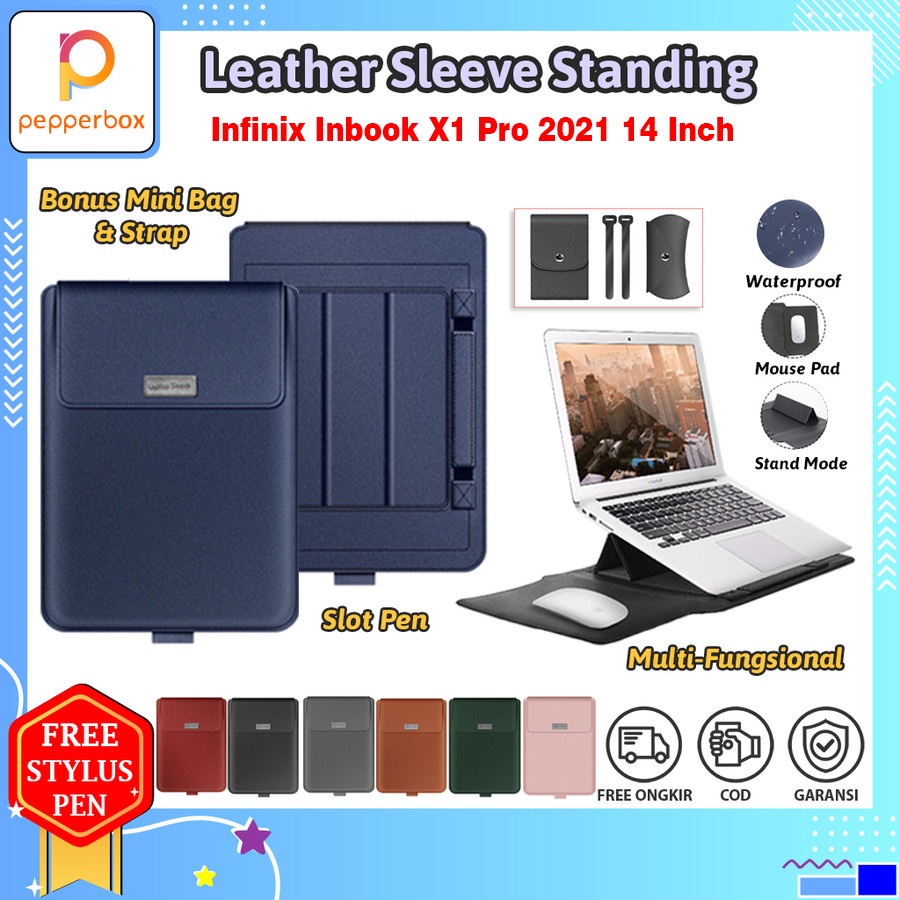 Infinix Inbook X1 Pro 2021 14 Inch Pouch Sarung Case Kantung Pelindung Tab Waterproof