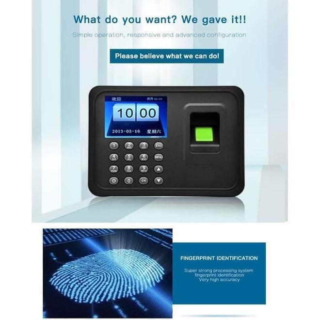 Finger Print / Mesin Absen A6