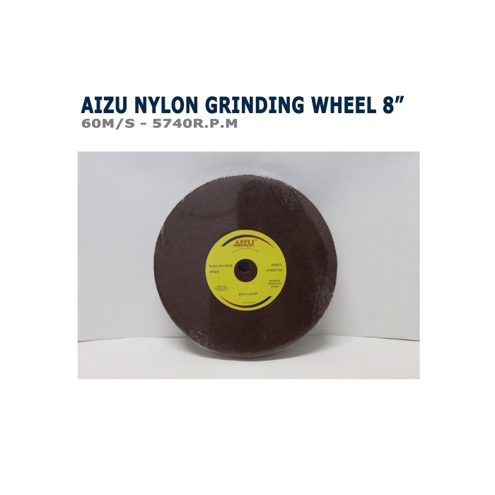 JM- Nylon Grinding fiber polishing wheel 8 inch batu gerinda poles nylon