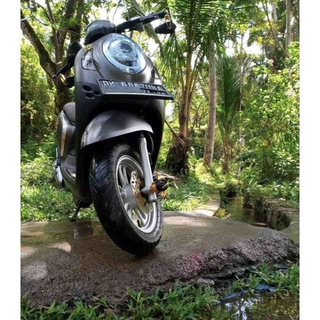 Termurah Paket Piringan Disc Cakram Beat Variasi Rivet + Cover Kaliper Cakar + Jalu Naga As Roda Dep