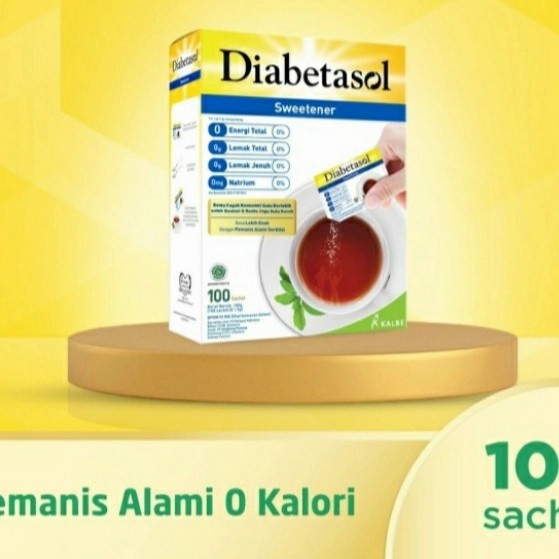 

Gula Diabetasol 100 Sachet