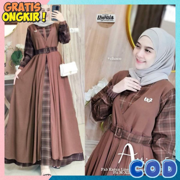Kondangan Drees Dewasa Long Games Casual Gsmis Baju Wanita Muslim Bju Dress Pesta Polos Bj Wnta Gmis