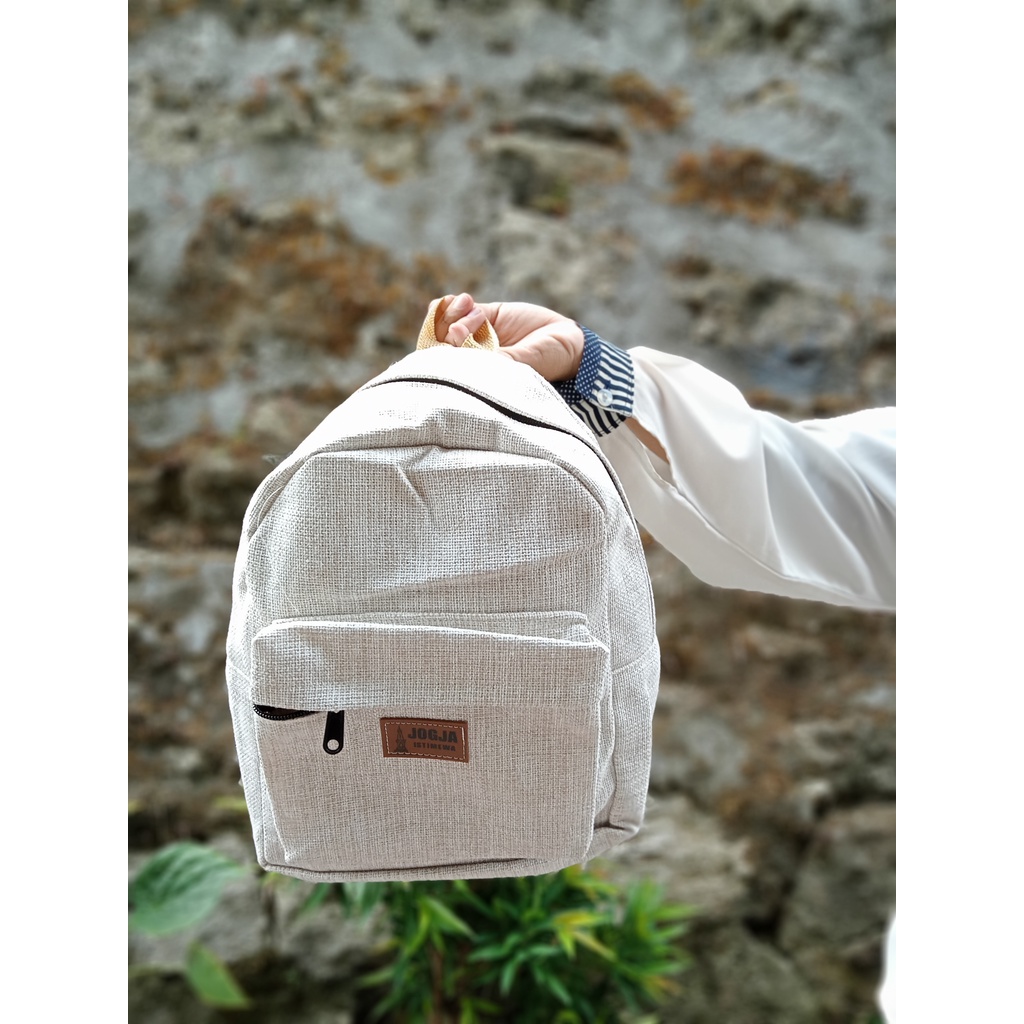 Tas ransel /tas fashion wanita/bahan kain sintetis/BAGPACK JOGJA