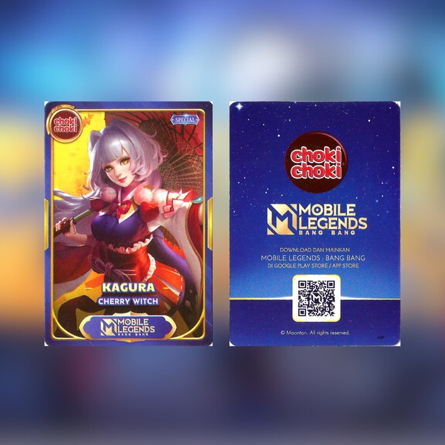 Kartu Mobile Legends Choki Choki Kagura Cherry Witch