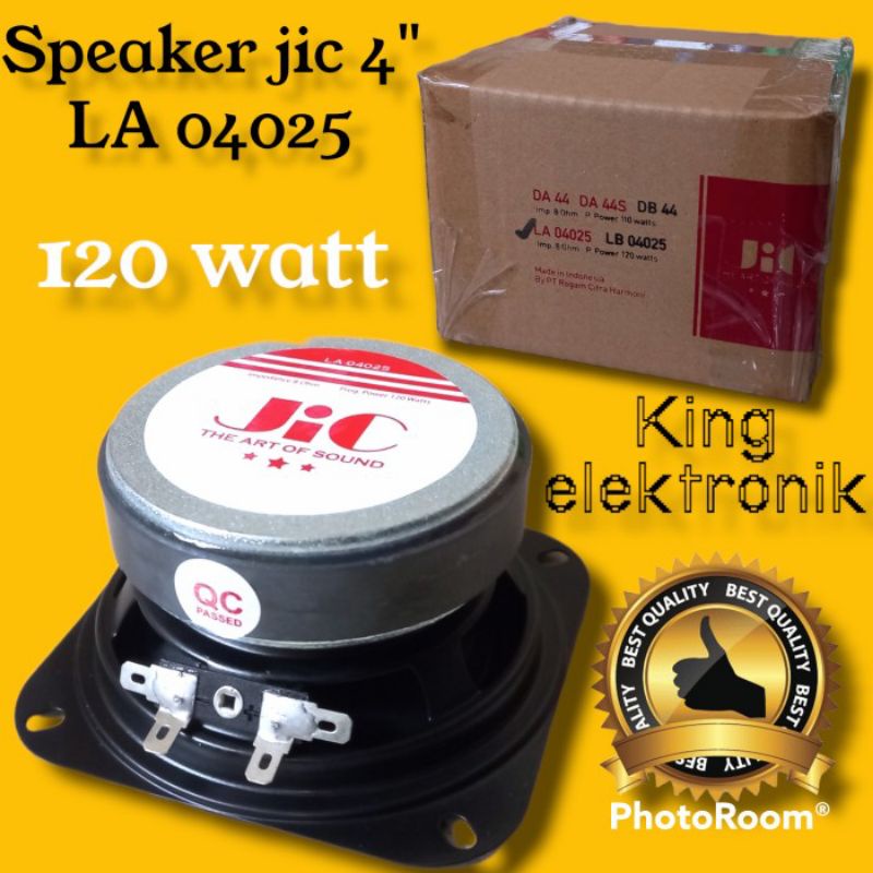 SPEAKER 4INCH JIC LA04025 PACKING BUBBLEWRAP