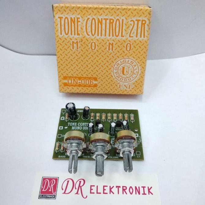 Update Kit Tone Tune Control Tun Kontrol Mono 2TR 2 Transistor UN 006 UNI dre3 Segera Beli