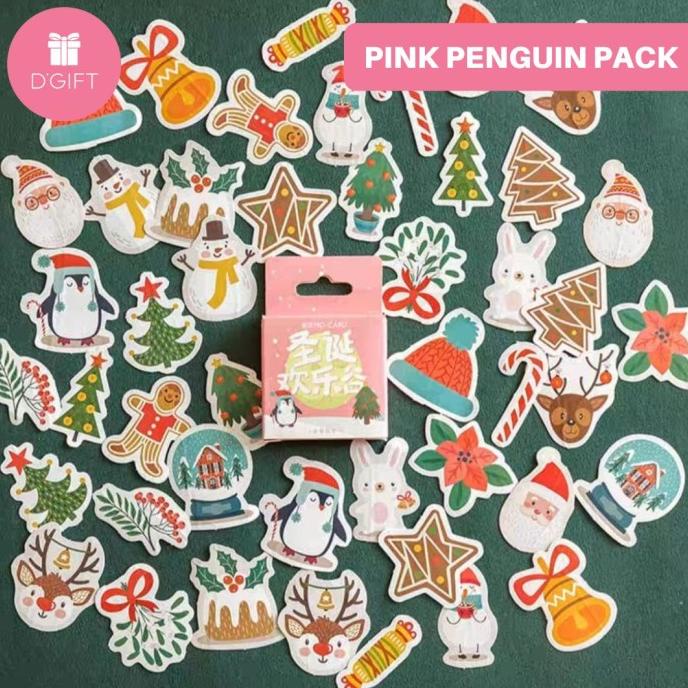 

Sticker Toples Natal Merry Christmas | Stiker Kemasan | Label Hampers Pengiriman Cepat