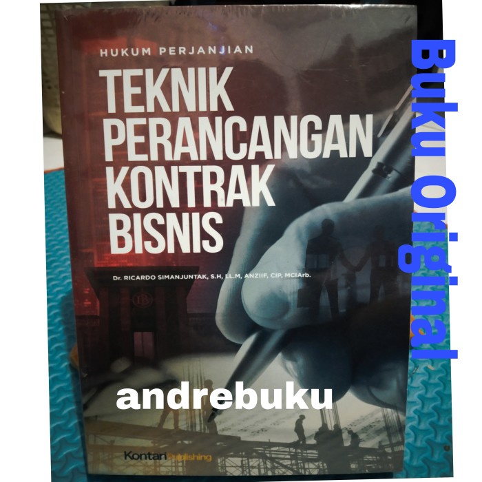 Promo Hukum Perjanjian Teknik Perancangan Kontrak Bisnis Ricardo Simanjuntak