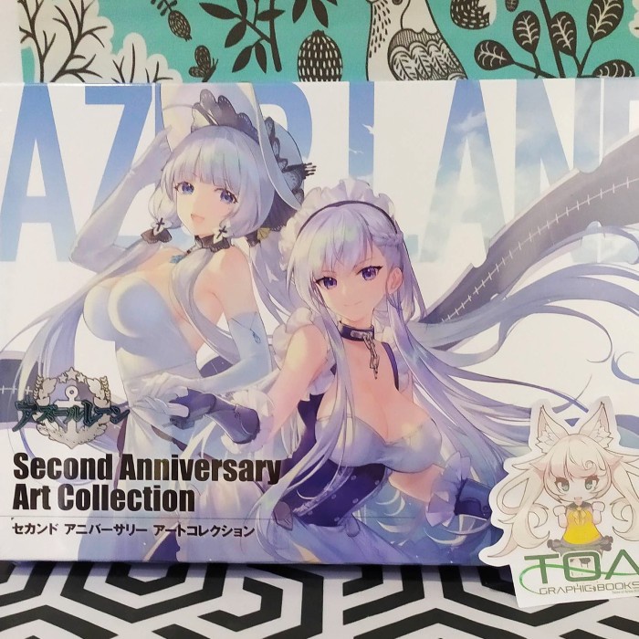 DISKON SPESIAL AZURLANE / AZUR LANE ARTBOOK - SECOND ANNIVERSARY ART COLLECTION VOL 2 TERLARIS