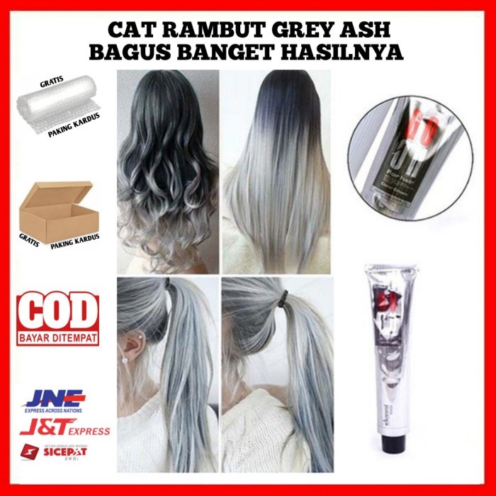 Promo Cat Rambut Abu-Abu Cat Rambut Grey Ash Cat Rambut Silver Cod