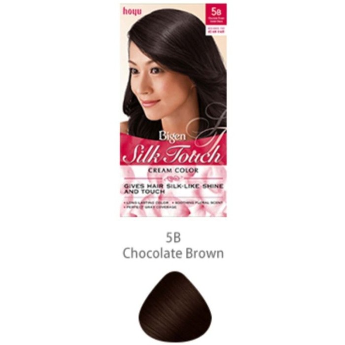 Promo Bigen Silk Touch Hcolor Chocolate Brown 5B