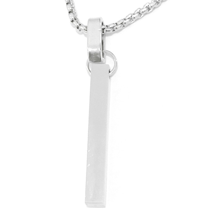 Mei Liontin Bandul Pria Pendant Titanium Kalung Stainless Tahan Karat