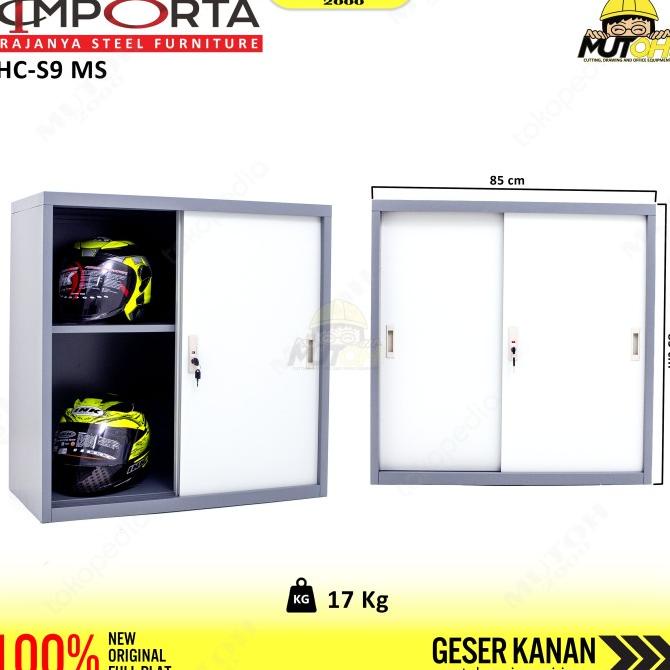 

Importa S9-Ms Lemari Arsip Besi Pintu Sliding Plat Pendek Stok Terbatas