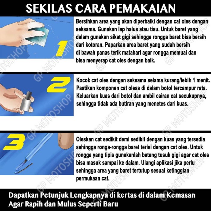 Honda Modern Steel Met Cat Oles Penghilang Baret Mobil Abu-Abu Metalik