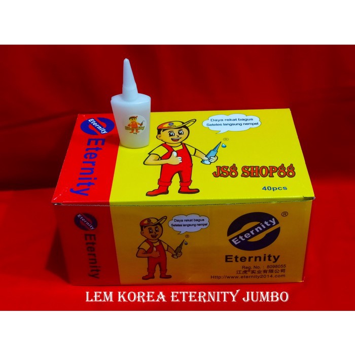 

25 Pcs Lem Korea Eternity Jumbo 25Gr / Lem Setan / Lem Alteco