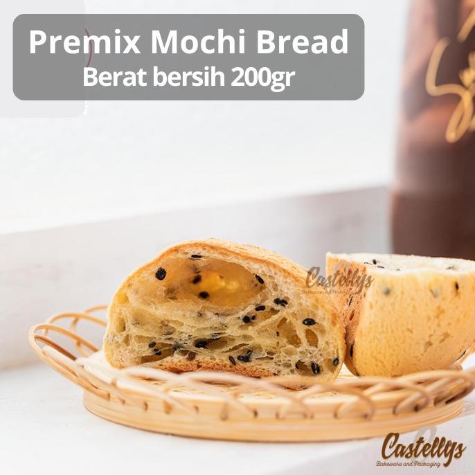 

Tepung Ready Mix Moci Bread Import Premium Quality 200gr lenno