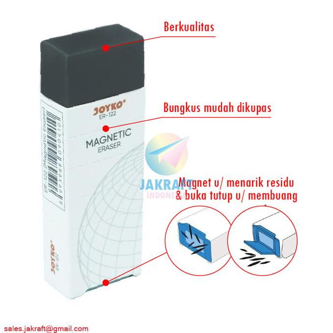 

Penghapus Magnetik Joyko Er-122 Black Magnetic Eraser Berkualitas Kode 843