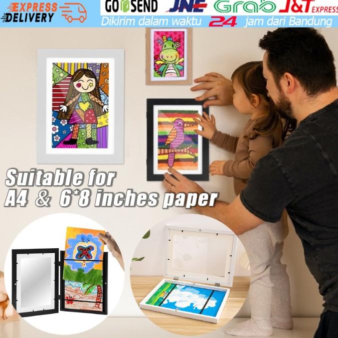 

TERLARIS Kids Art Frame Anak Baru Proyek Buka Depan Dan Ganti Gambar Portfolio