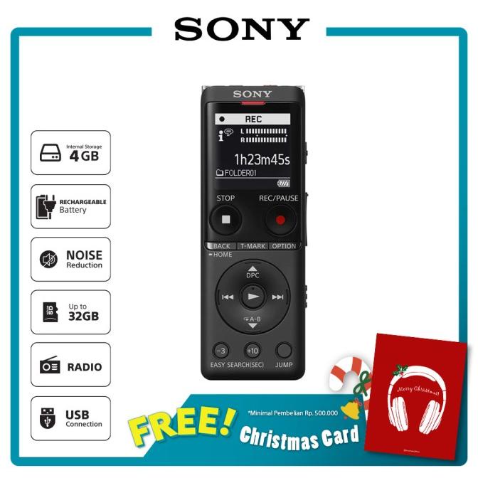 SONY ICD-UX570F Digital Voice Recorder / ICD UX570F / UX570 / UX-570 TERMURAH