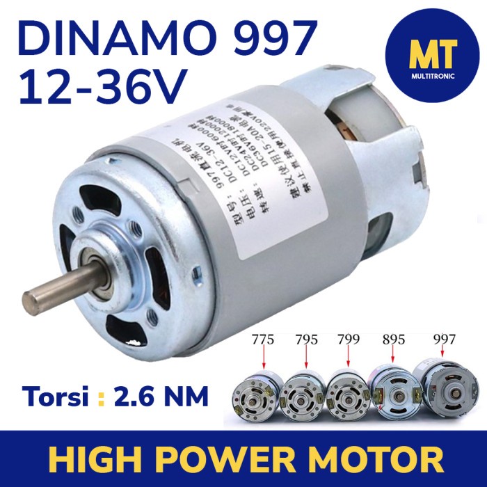 Dinamo Motor Dc 997 Dc12-36V Best