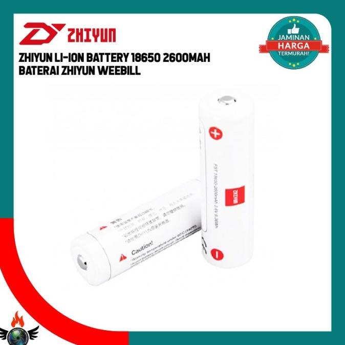 Zhiyun Li-Ion Battery 18650 2600mAh Baterai Zhiyun Weebill