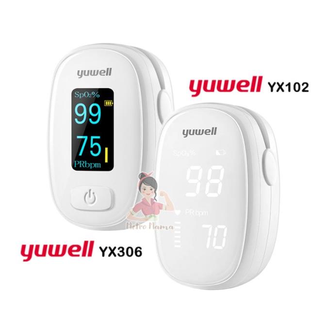 Oximeter Yuwell YX306 Fingertip Pulse Oximeter Alat Ukur Kadar Oksigen
