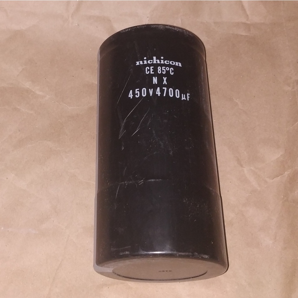 C Elko Elco 4700uF 450V 4700 uF 450 V 4700MFD 450WV 450VDC MFD WV VDC