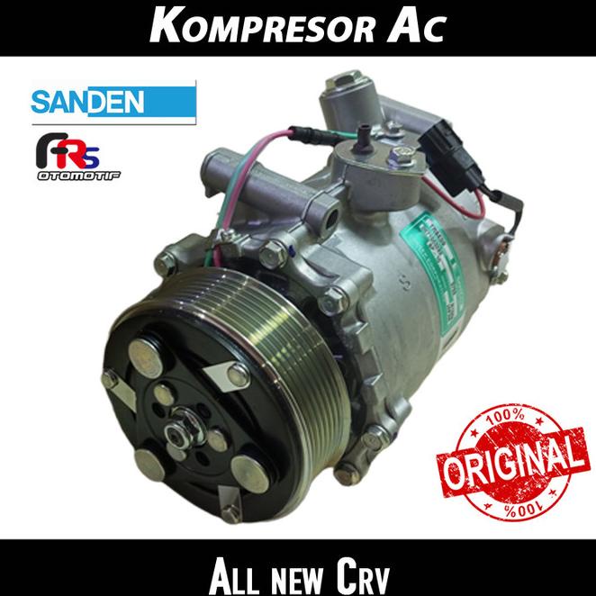 Kompresor Ac All New Crv Gen 3 2.4Cc 2400 Cc Original Sanden