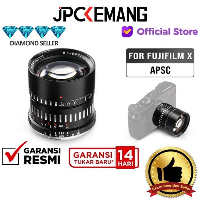 Best Sales Ttartisan 50Mm F0.95 Fujifilm X Tt Artisan 50 Mm F/0.95 Fuji Resmi Limited Edition