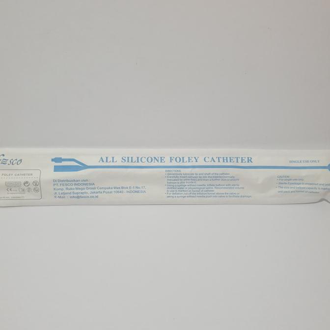 Terlaris Foley Catheter Silicon no 16. Foly Cateter Silikon. Selang Kateter. SALE