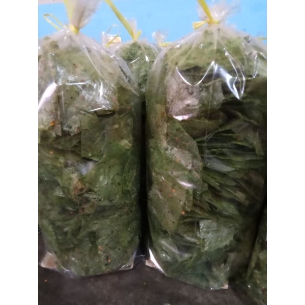 

Keripik Kaca Pedas Daun Jeruk Cabe Ijo 500Gr
