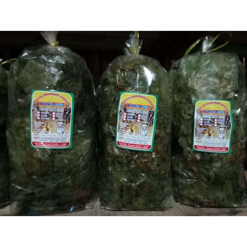 

Keripik Kaca Pedas Daun Jeruk 1Kg/Kripca/Pikca