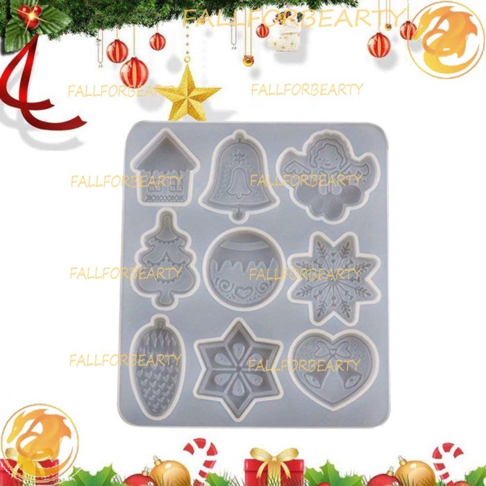 

Fallforbeauty Cetakan Resin Bentuk Lonceng Natal Untuk Dekorasi Limited Stock