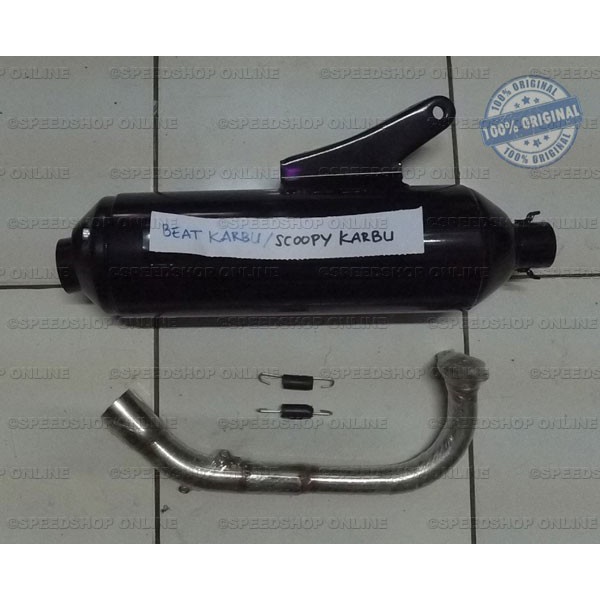 PREMIUM KNALPOT CLD RACING TYPE C1 STANDAR RACING BEAT/SCOOPY ORIGINAL TERBARU