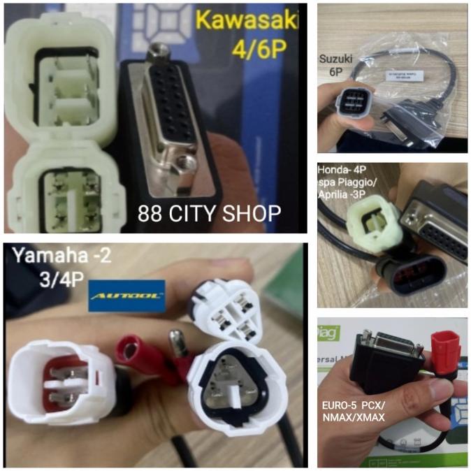 Langsung Order Scanner Motor Injeksi Universal Honda Yamaha Suzuki Kawasaki Kymco