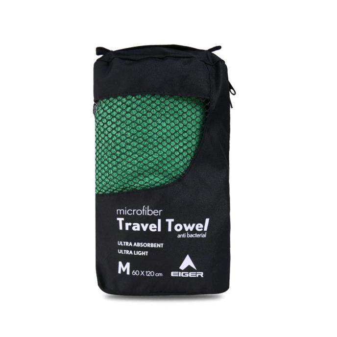 Handuk Microfiber Eiger Travel Towel M - Handuk Travelling Kecil Ori