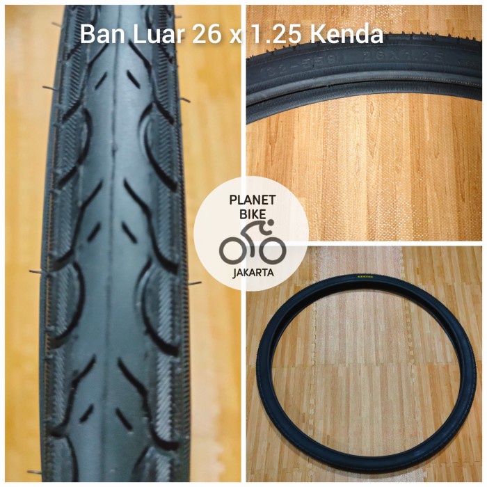 BAN LUAR SEPEDA 26 X 1.25 KENDA ORIGINAL
