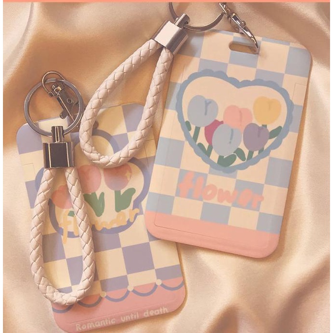 

D CARD HOLDER MOTIF KAWAII TEMPAT KARTU PHOTOCARD PHOTO CARD FLOWER