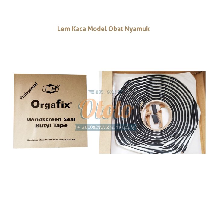

Lem Sealer Lem Kaca Orgafix Model Obat Nyamuk
