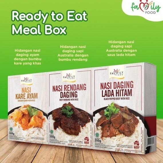 

Gratis Ongkir Makanan Instant Family Food - Nasi Rendang Daging Asli