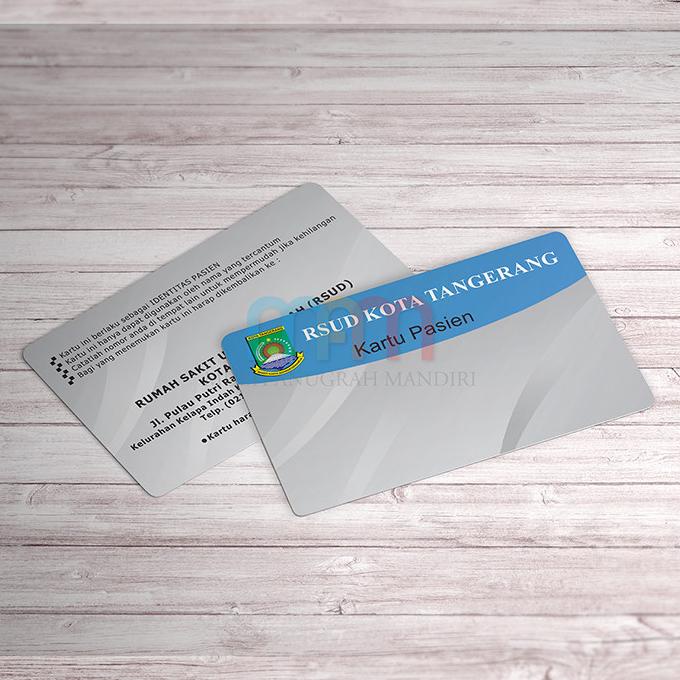 

PREMIUM QUALITY | Kartu Nama Plastik | PVC Business Card - Doff 0.5mm