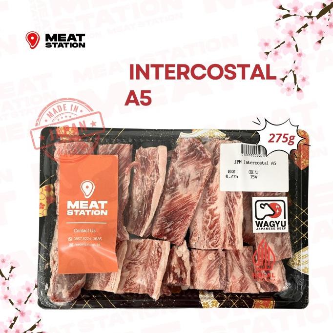 

JAPANESE BEEF A5 INTERCOSTAL CUT 275G (A) / DAGING SAPI JEPANG IMPOR TESSAANDRI