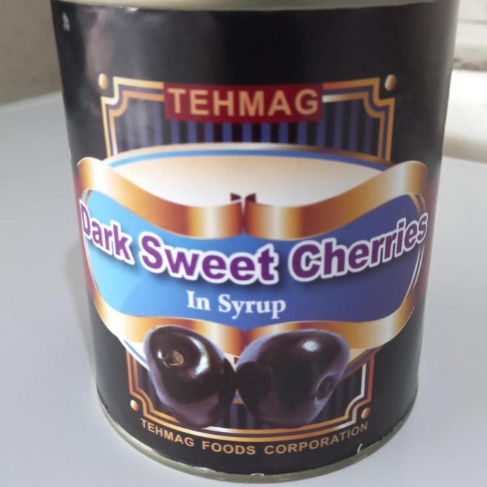 

tehmag dark sweet cherries 850 gr